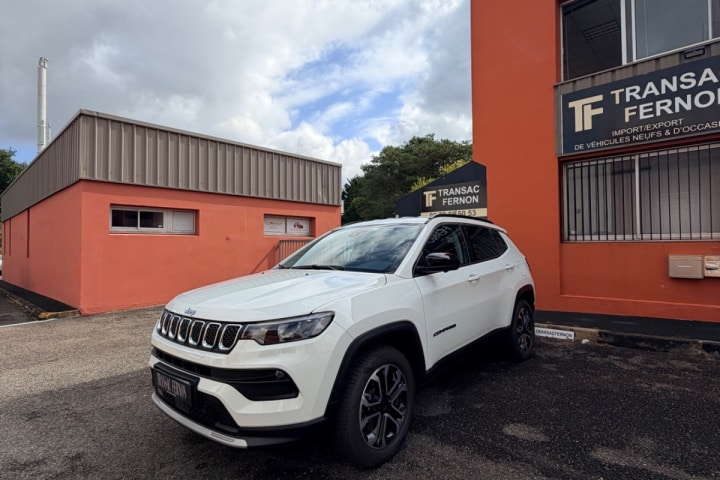 JEEP COMPASS 1.3 PHEV T4 190 ch 4xe eAWD Limited Entretien Concessionnaire